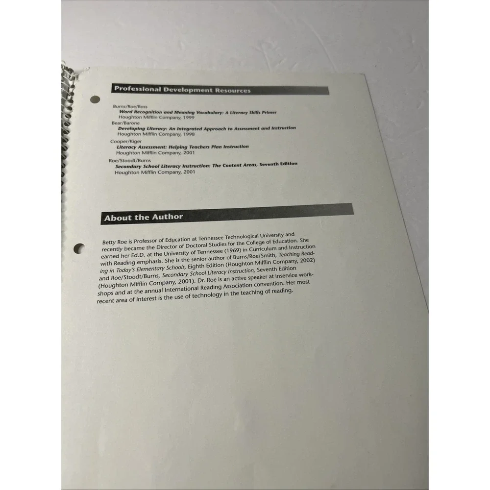 Informal Reading Inventory: Preprimer to Twelfth Grade, Sixth Edition - GOOD